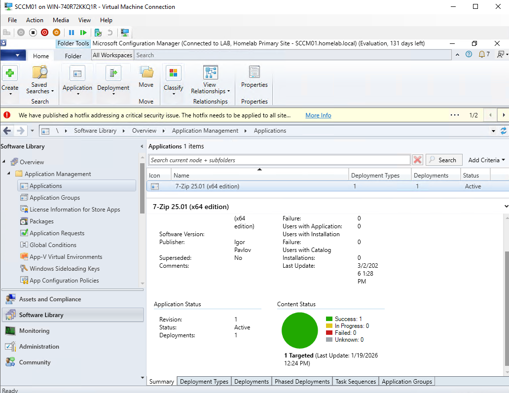 SCCM Dashboard